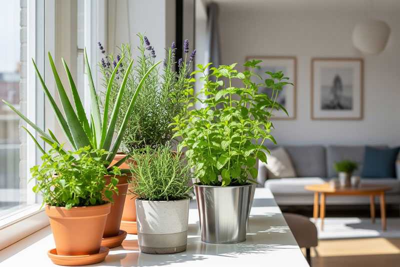 گیاهان دارویی آپارتمانی