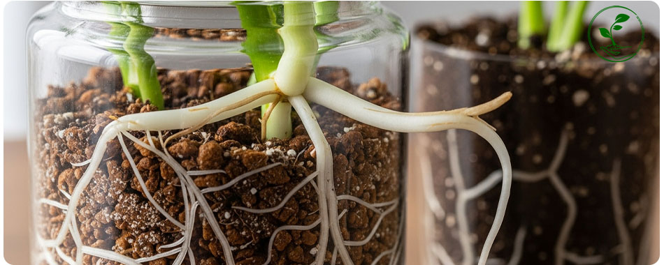 ورمیکولیت چیست؟ راهنمای خرید، نحوه استفاده و تفاوت آن با پرلیت (مخصوص گلدان) 4 ریشهزایی موفق قلمه در بستر خالص ورمیکولیت چیست و مزیت آن نسبت به خاک