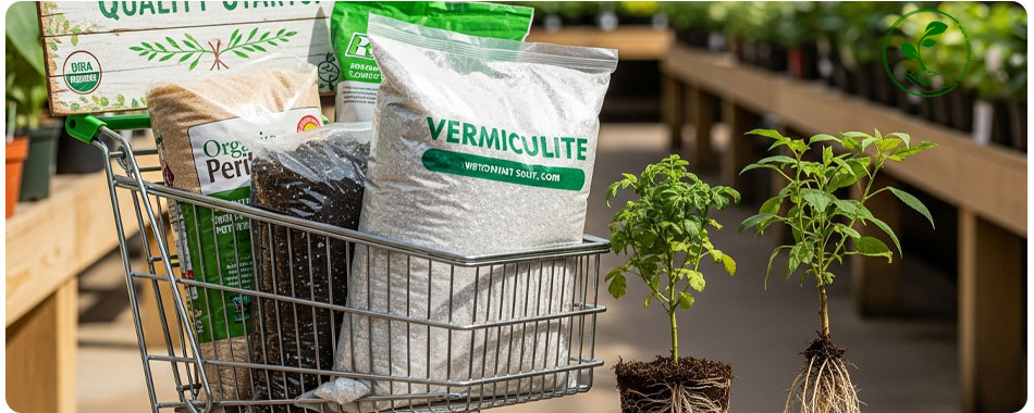 ورمیکولیت چیست؟ راهنمای خرید، نحوه استفاده و تفاوت آن با پرلیت (مخصوص گلدان) 7 بستهبندی ورمیکولیت باکیفیت سبز نهاد برای تهیه بستر کشت ایدهآل؛ ورمیکولیت چیست و از کجا بخریم